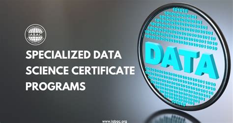 data science certificate programs.
